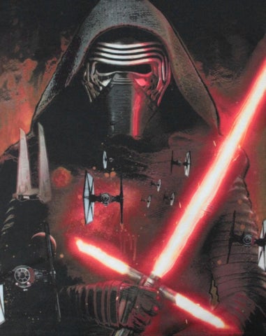 Star Wars Kids Black Kylo Ren T-Shirt (3-12 Years)