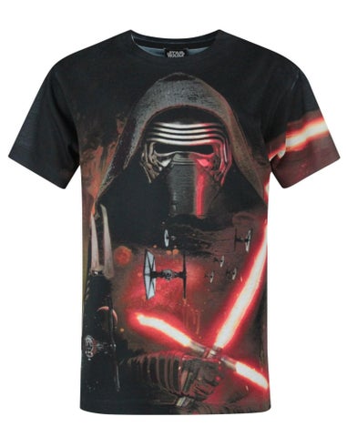 Star Wars Kids Black Kylo Ren T-Shirt (3-12 Years)