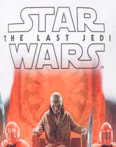 Star Wars Kids White The Last Jedi First Order T Shirt (5-14 Years)