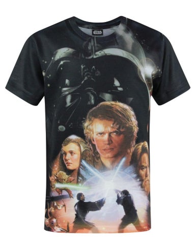 Star Wars Kids Black Revenge Of The Sith Kids T Shirt (3-12 Years)