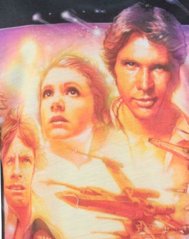 Star Wars Kids Black A New Hope T Shirt (3-12 Years)