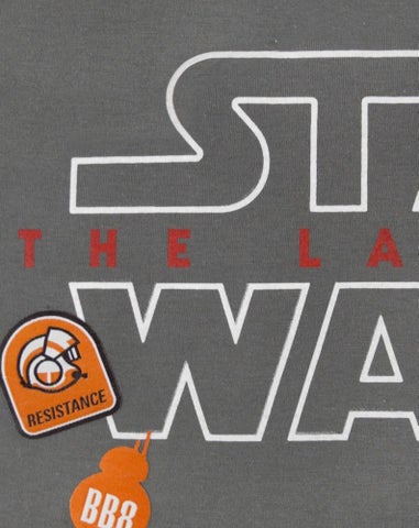 Star Wars Grey Badges T Shirt
