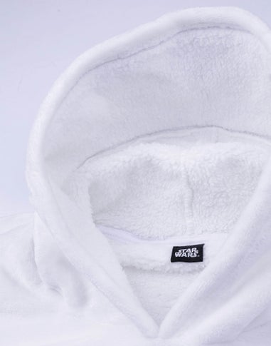 Star Wars White R2D2 Costume Blanket Hoodie