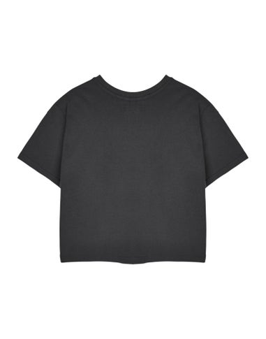 Star Wars The Mandalorian Grey Grogu Baby Yoda Cropped T Shirt