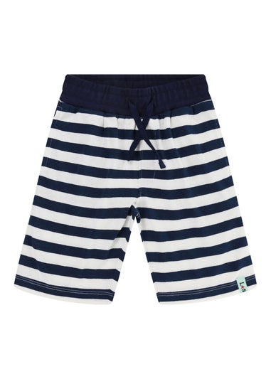 Lilly & Sid Multi Coloured 2 Pack Nautical & Stripe Print Shorts (0-7 Years)