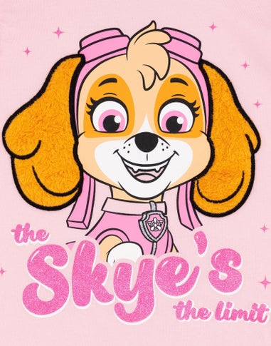 Paw Patrol Skye Kids Shortie Pink Pyjamas (12 Months-6 Years)