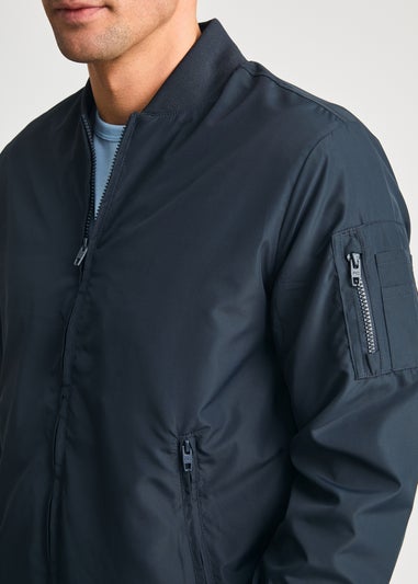 French Connection Navy MA1 Technical Bomber Jacket