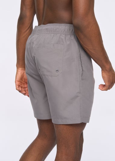 Kings Will Dream Charcoal Grey Crosby Swim Shorts