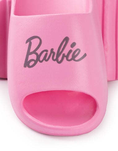 Barbie Kids Pink Sliders (Younger 8-2.5 Older)