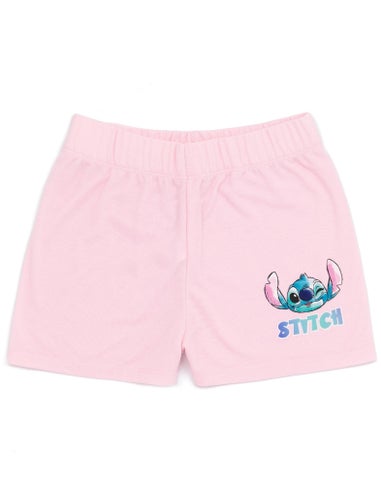 Disney Stitch Kids Multi Coloured Shortie Pyjamas 2 Pack (5-14 Years)