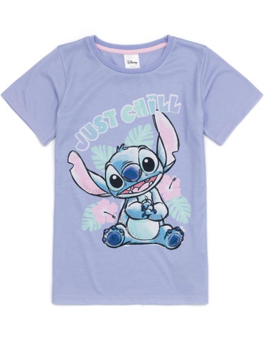 Disney Stitch Kids Multi Coloured Shortie Pyjamas 2 Pack (5-14 Years)
