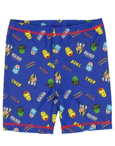 Marvel Avengers Kids Blue 2 Piece Swim Set (2-10 Years)