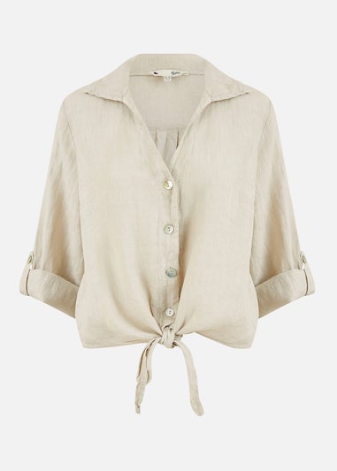 Yumi Stone Italian Linen Shirt
