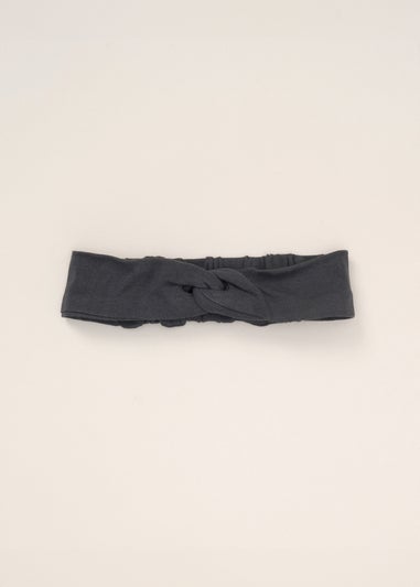 Fudo Dark Grey T Shirt Leggings & Headband Outfit Set (2-7yrs)