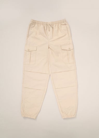 Fudo Beige T Shirt Trousers & Bag Outfit Set (2-10yrs)