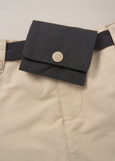 Fudo Dark Grey T Shirt Skirt & Belt Purse Outfit Set (2-7yrs)