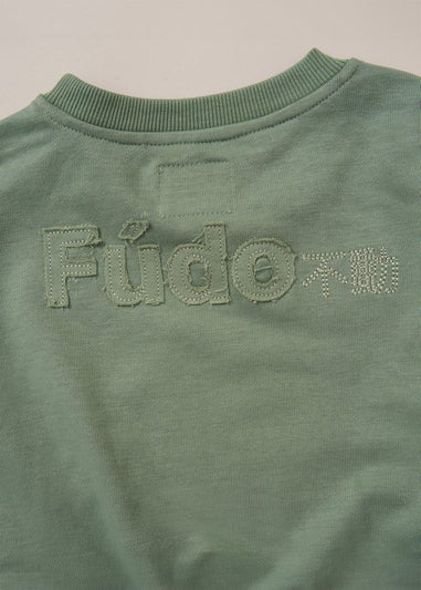 Fudo Soft Green Jumper & Shorts Outfit Set (12-24mnths)