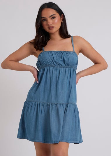 Urban Bliss Blue Cami Strappy Dress