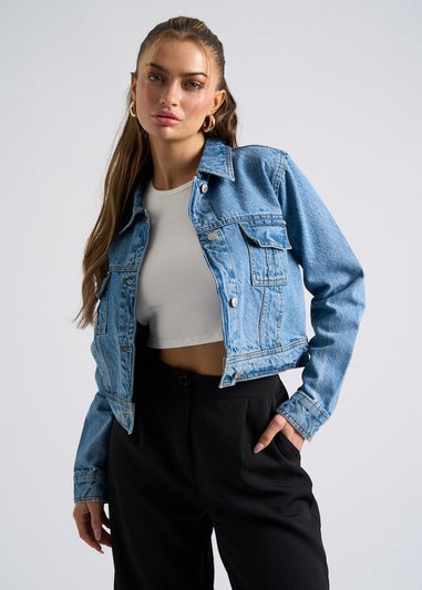 Urban Bliss Blue Maya Cargo Jacket