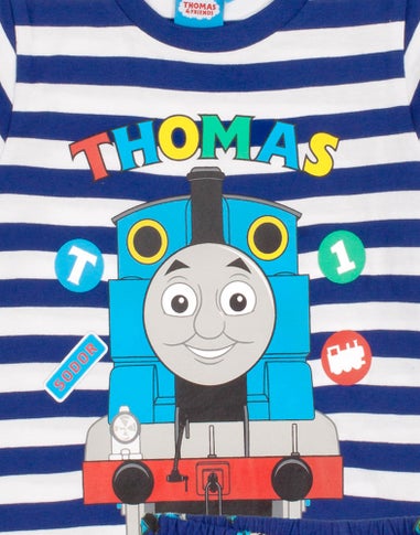 Thomas & Friends Kids Shortie Blue Pyjamas (18 Months-5 Years)