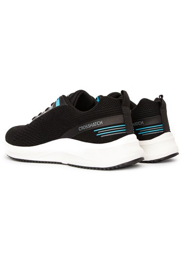 Crosshatch Black Rivas Flyknit Trainers