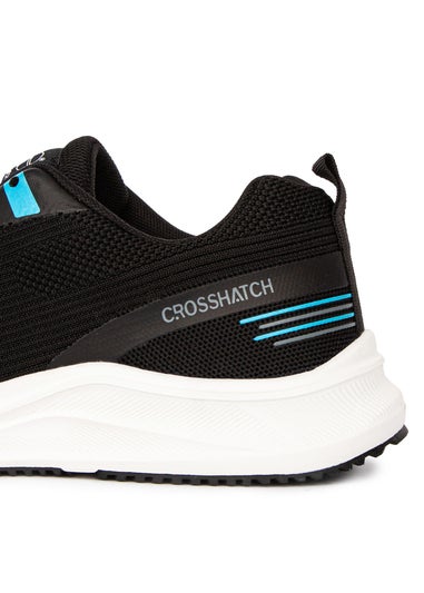 Crosshatch Black Rivas Flyknit Trainers