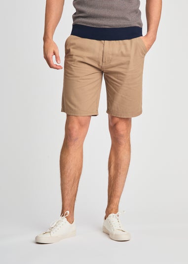 Kensington Eastside Stone Cotton Chino Shorts