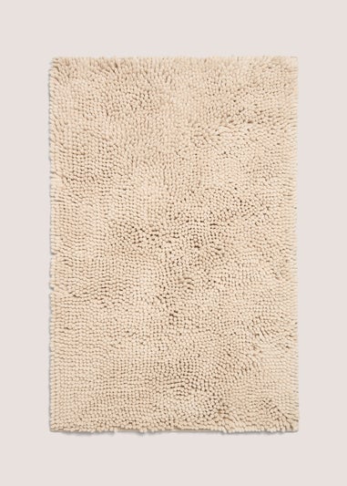 Beige Noodle Bath Mat