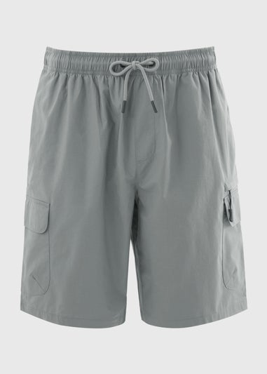 Sage Parachute Cargo Shorts