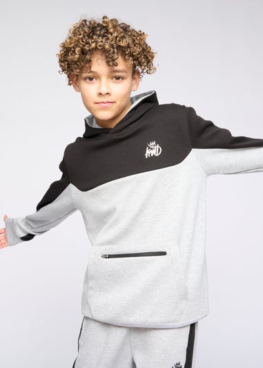 Kings Will Dream Grey Marl Techy Tracksuit (7-14 yrs)
