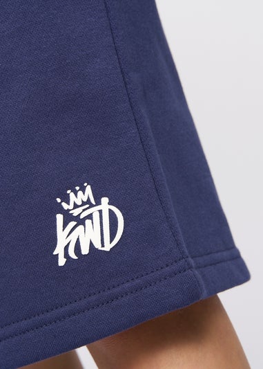 Kings Will Dream Navy Crosby Jog Shorts (7-14 yrs)