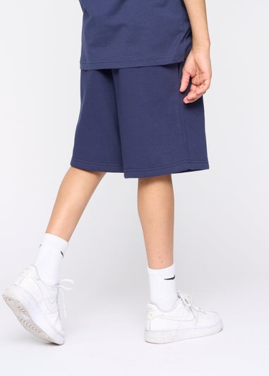 Kings Will Dream Navy Crosby Jog Shorts (7-14 yrs)
