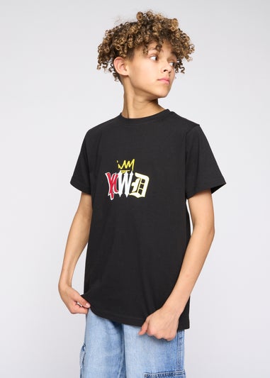 Kings Will Dream Black Ransom T-Shirt (7-14 yrs)