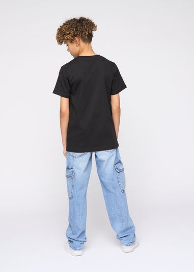 Kings Will Dream Black Ransom T-Shirt (7-14 yrs)