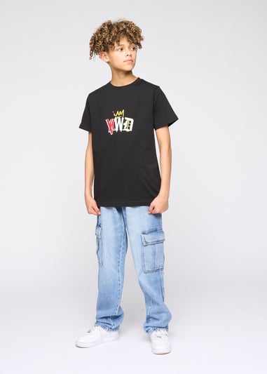 Kings Will Dream Black Ransom T-Shirt (7-14 yrs)
