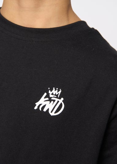 Kings Will Dream Black Stanton T-Shirt (7-14 yrs)
