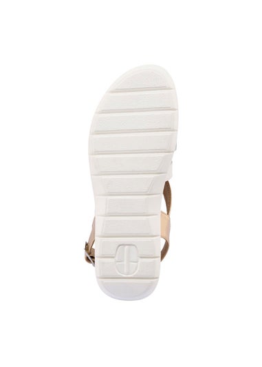 Cotton Traders White Contrast Sandals
