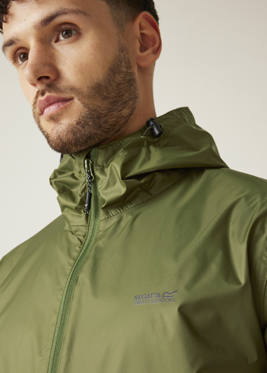 Regatta Nephrite Green Pack-It III Waterproof Breathable Isolite Jacket