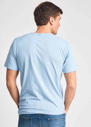 French Connection Blue 3 Pack Cotton Crew Neck Short Sleeve T Shirts