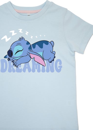 Disney Stitch Dreaming Kids Blue Stars Pyjamas (3-8 Years)