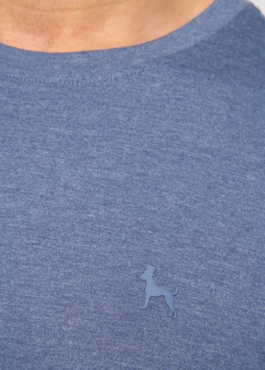 Bewley & Rich Denim Marl Barlowe T-Shirt