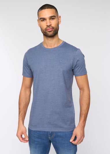Bewley & Rich Denim Marl Barlowe T-Shirt