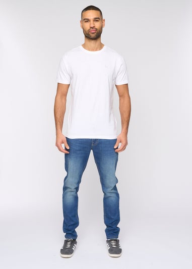 Bewley & Rich White Barlowe T-Shirt
