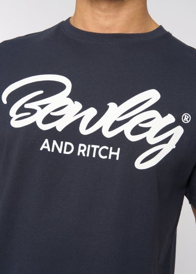 Bewley & Ritch Navy Yardley T-Shirt