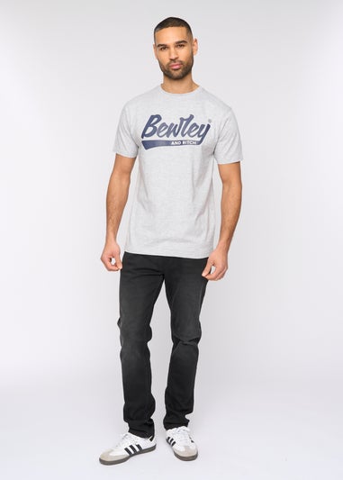 Bewley & Ritch Light Grey Marl Macklin T-Shirt
