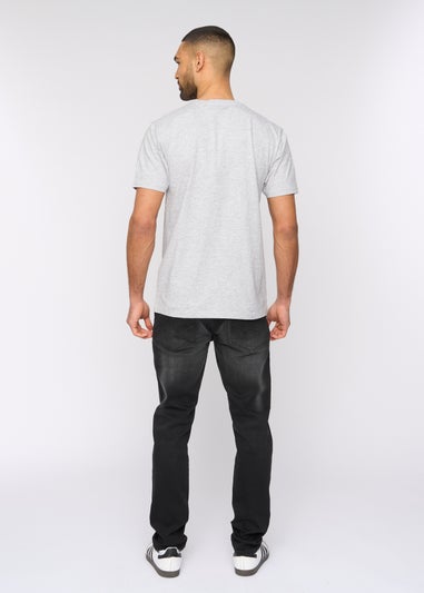 Bewley & Ritch Light Grey Marl Macklin T-Shirt