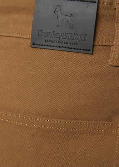 Bewley & Rich Camel Stokland Regular Chinos