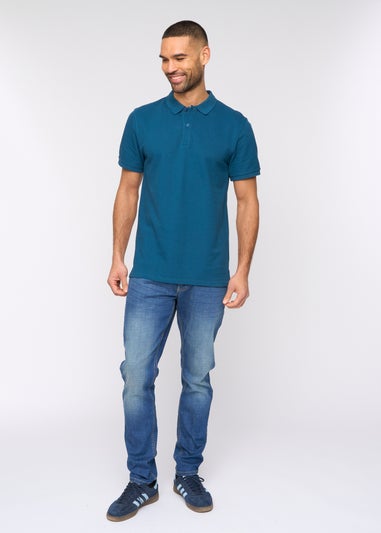 Bewley & Rich Teal Morwell Polo