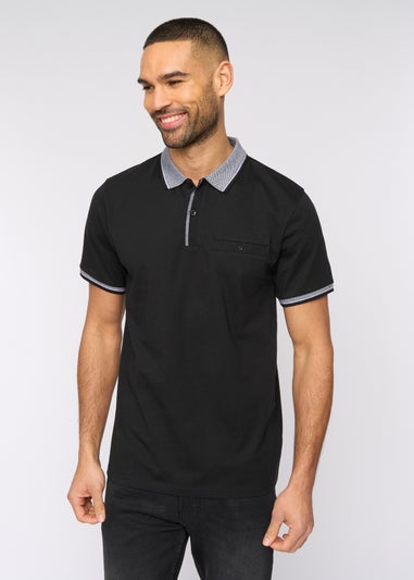 Bewley & Rich Black Eastbrook Polo