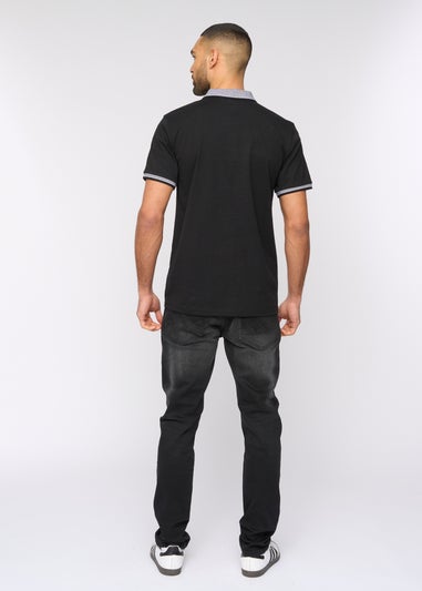 Bewley & Rich Black Eastbrook Polo